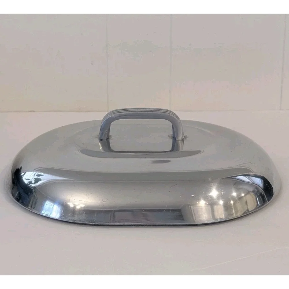 Vintage Magnalite Classic Roaster & Meat Rack No. 4265 3565 8 qt. 16 in Shiny
